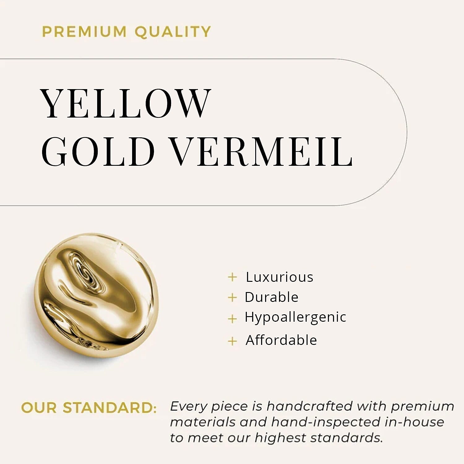 Moissanite / April / Yellow Gold Over Sterling Silver