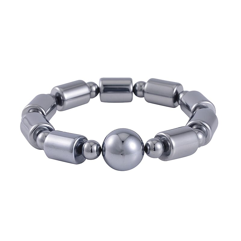 Terahertz 143.00 ctw Round and Barrel Stretch Bracelet
