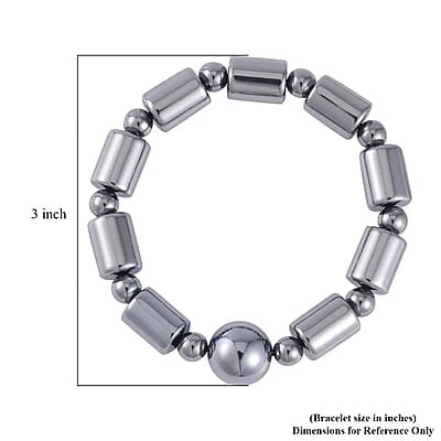 Terahertz 143.00 ctw Round and Barrel Stretch Bracelet