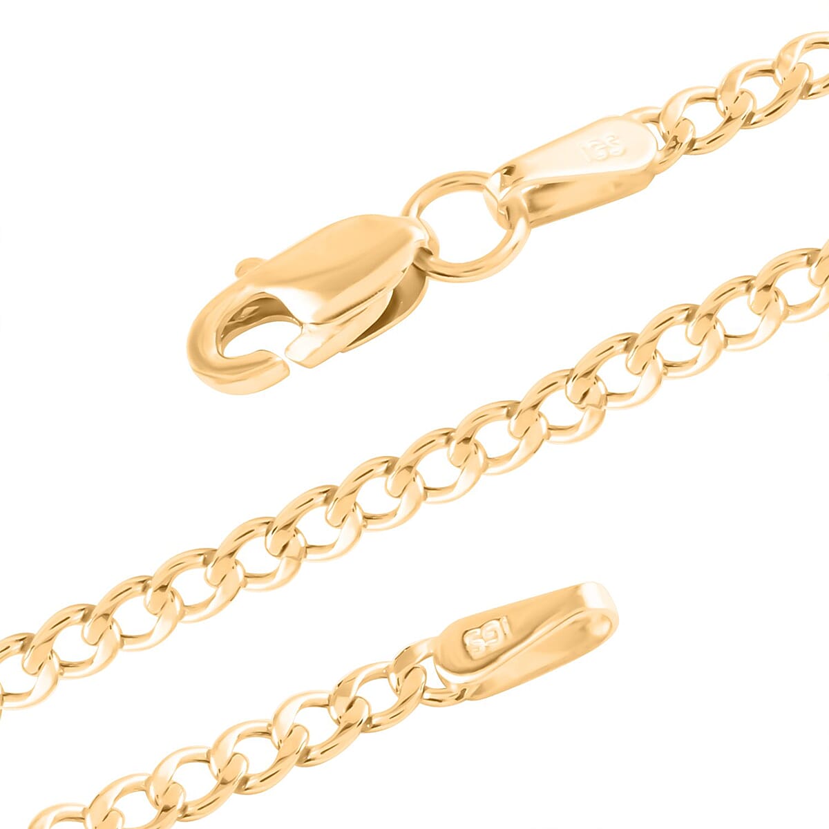14K Yellow Gold 2mm Cuban Chain Necklace 18 Inches 1.70 Grams image number 1