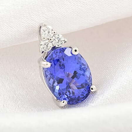 Tanzanite / 950 Platinum / Standard - Product card gallery slide 2 (10177127448889)