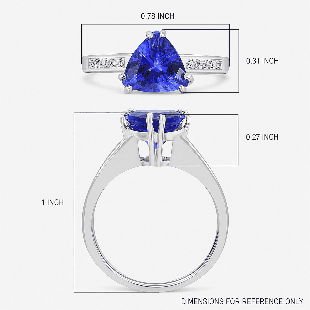 Certified and Appraised Rhapsody 950 Platinum AAAA Tanzanite and E-F VS Diamond Ring (Size 10.0) 5.20 Grams 2.10 ctw (Del. in 10-15 Days) 