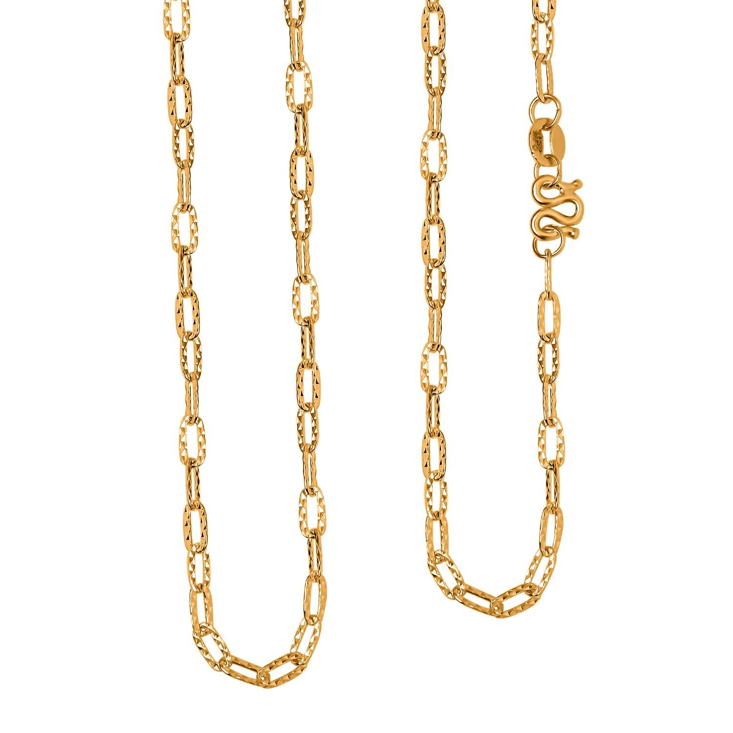 24k yellow deals gold necklace