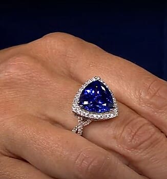 6 / Tanzanite / 950 Platinum - Product card gallery slide 3 (10177128595769)