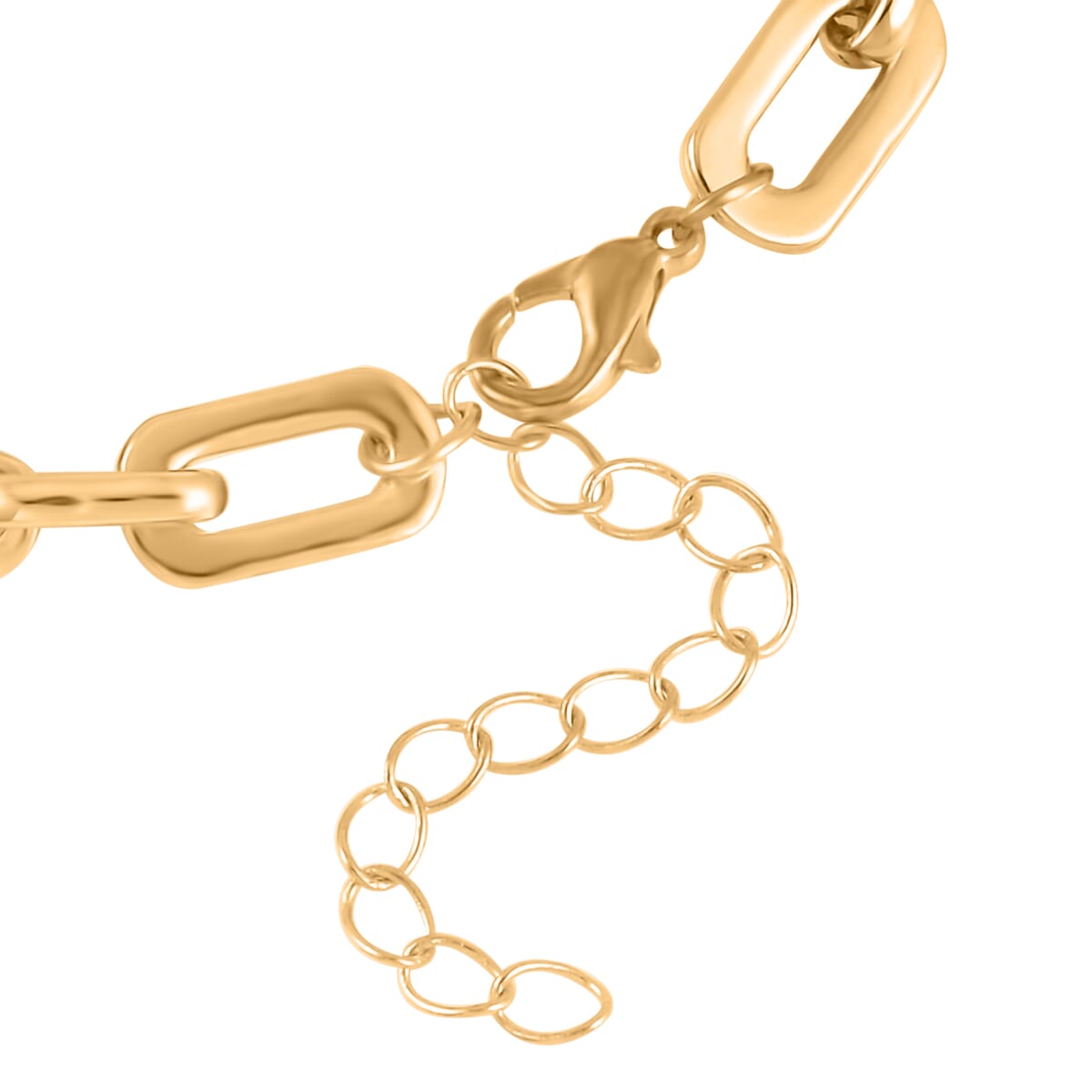 Champagne Glass and Austrian Crystal Bracelet (8-10In) in Goldtone image number 3