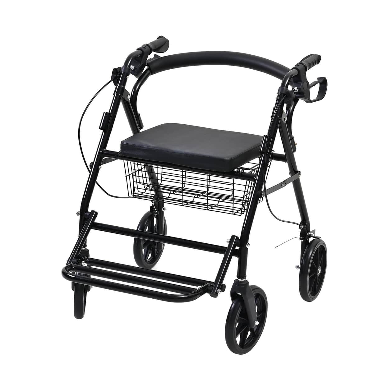 Black Multifunctional Walking Chair image number 2