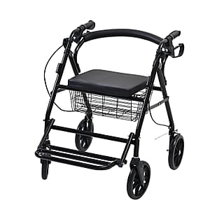 Black Multifunctional Walking Chair (8 kg)