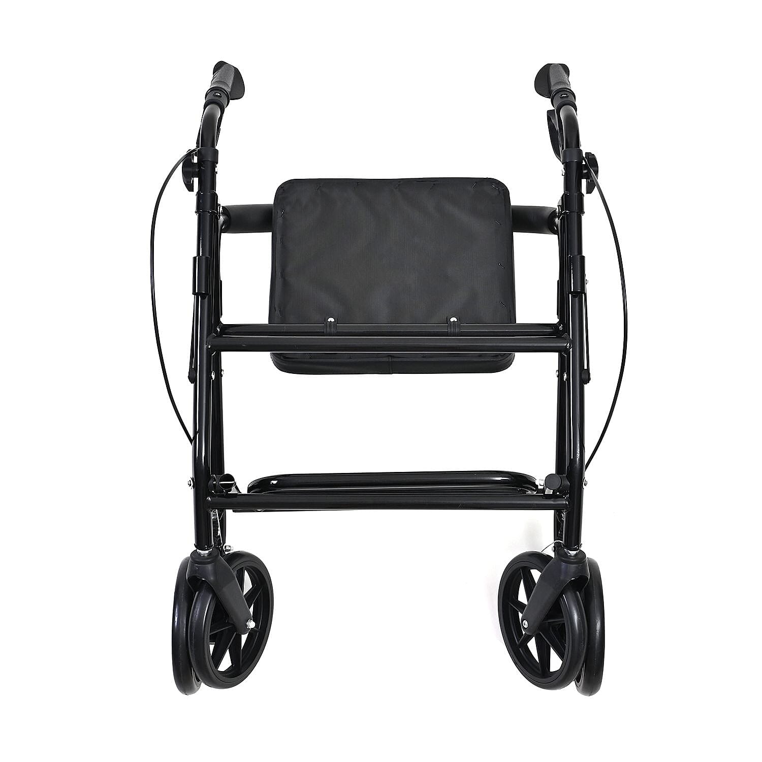 Livmore Black Multifunctional Walking Chair (8 kg)