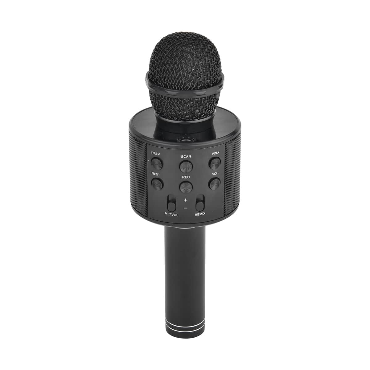 Black Color Wireless Multifunctional Karaoke Microphone HIFI Speaker image number 1