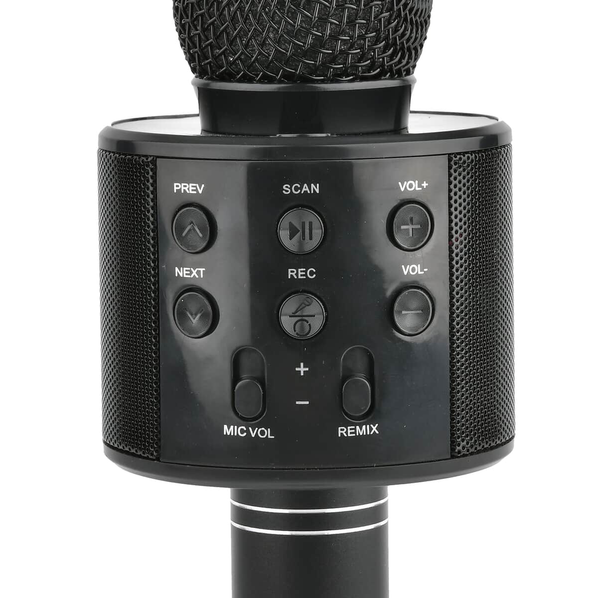 Black Color Wireless Multifunctional Karaoke Microphone HIFI Speaker image number 6