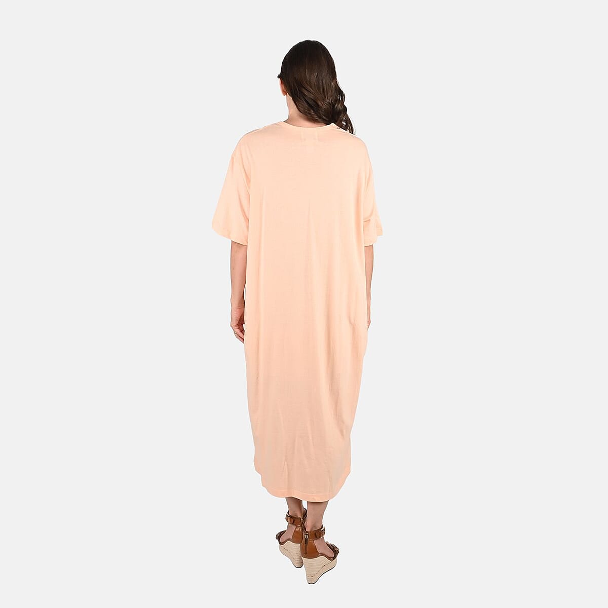 Metropolitan Henley Peach House Dress - One Size Fits up to XXL image number 1