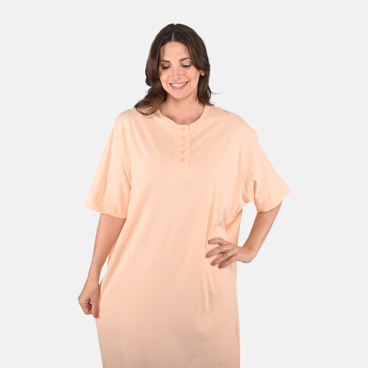 COZEE HOME HOODED LOUNGER SOFT LADIES AMAZING DRESS size: M