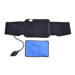 Black Air Compression Support Cold/Hot Back Wrap