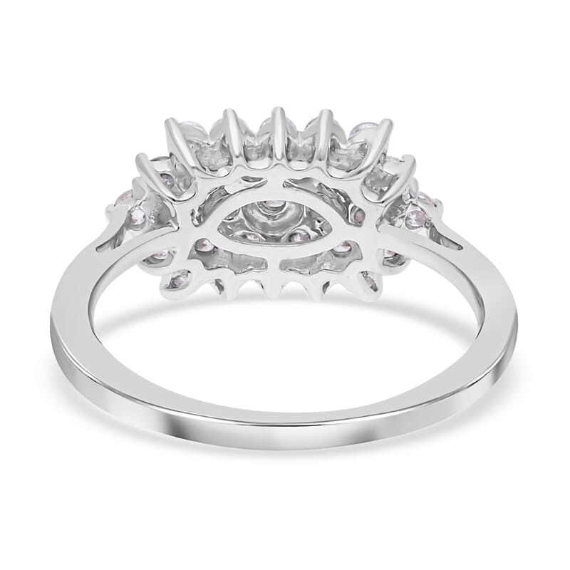 Diamond I1-I2 1.00 ctw Ring in 14K White Gold (Size 9.0)