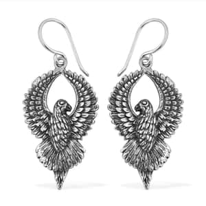 Bali Legacy Sterling Silver Eagle Earrings 12.15 Grams