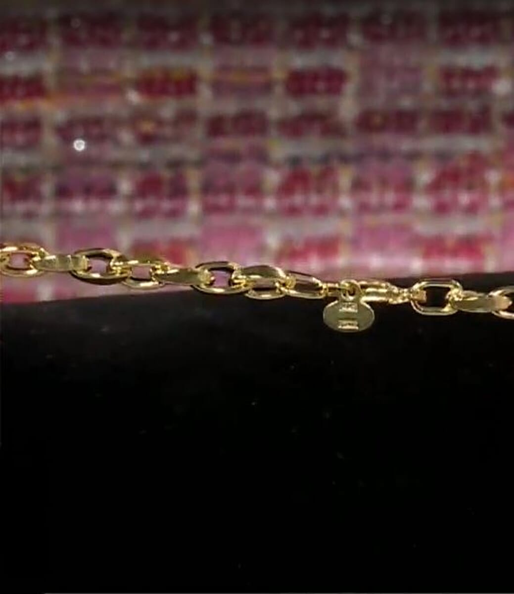 Torchon Italian 10K Yellow Gold 3.5-7.1mm Necklace 20 Inches 7.25 Grams image number 4