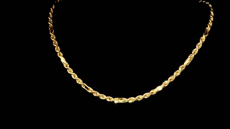 Velvet Mega Torchon Italian 10K Yellow Gold 4.7mm Necklace 20 Inches 12.35 Grams