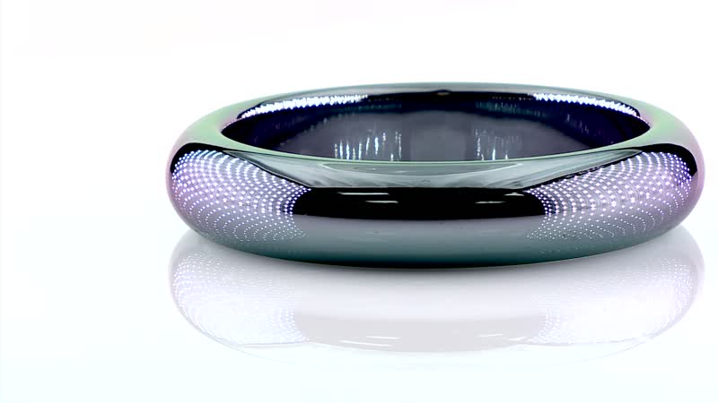 Terahertz Bangle Bracelet (7.25 In) 206.70 ctw