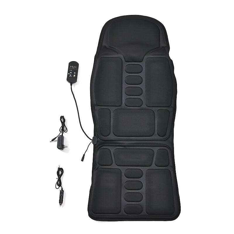 Livmore 5 Vibration Modes Heater Massage Mat with Corded Remote Control