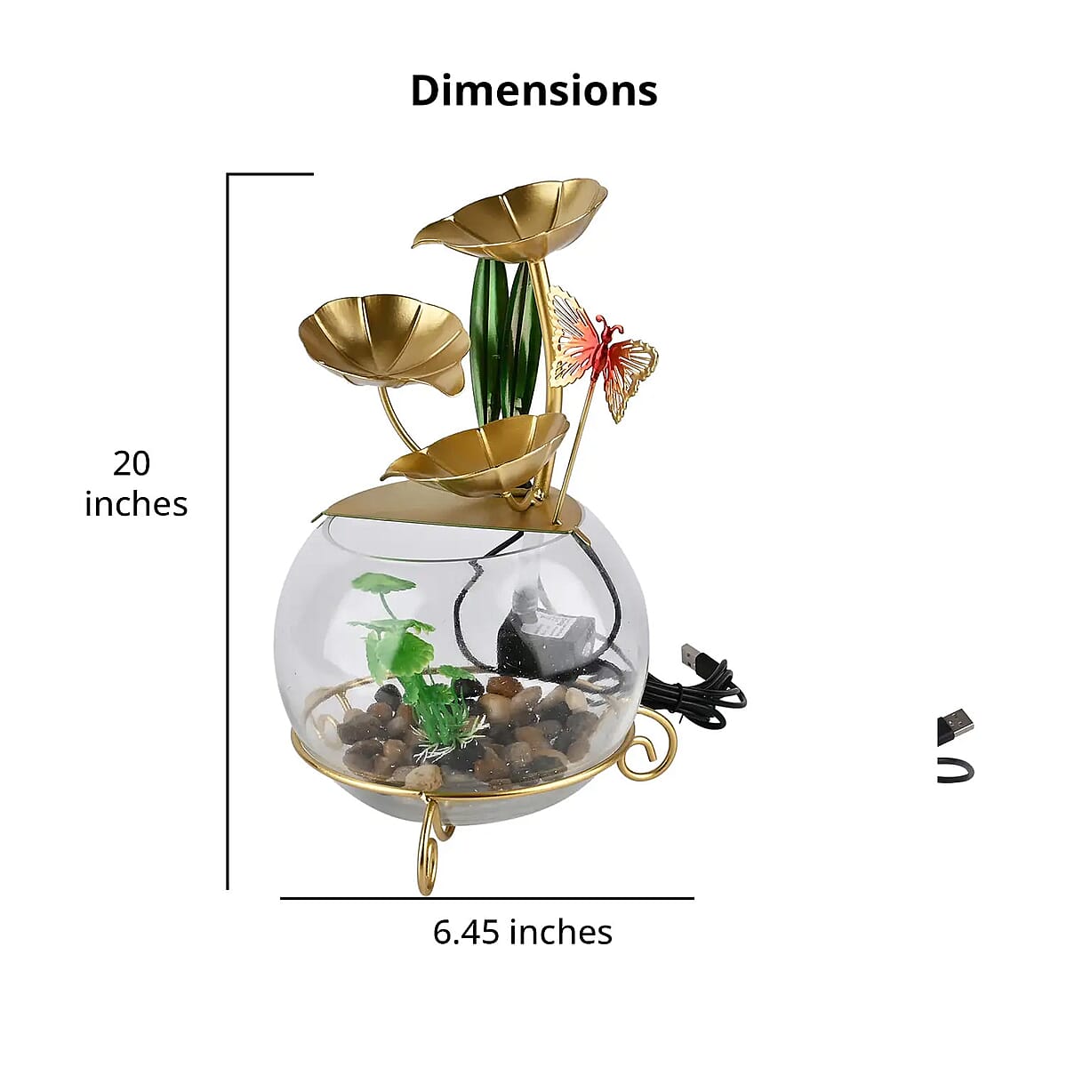 Fish Tank USB Water Fountain image number 3