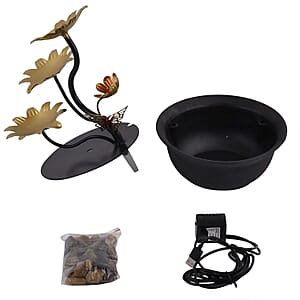 Butterfly and Leaves USB Water Fountain