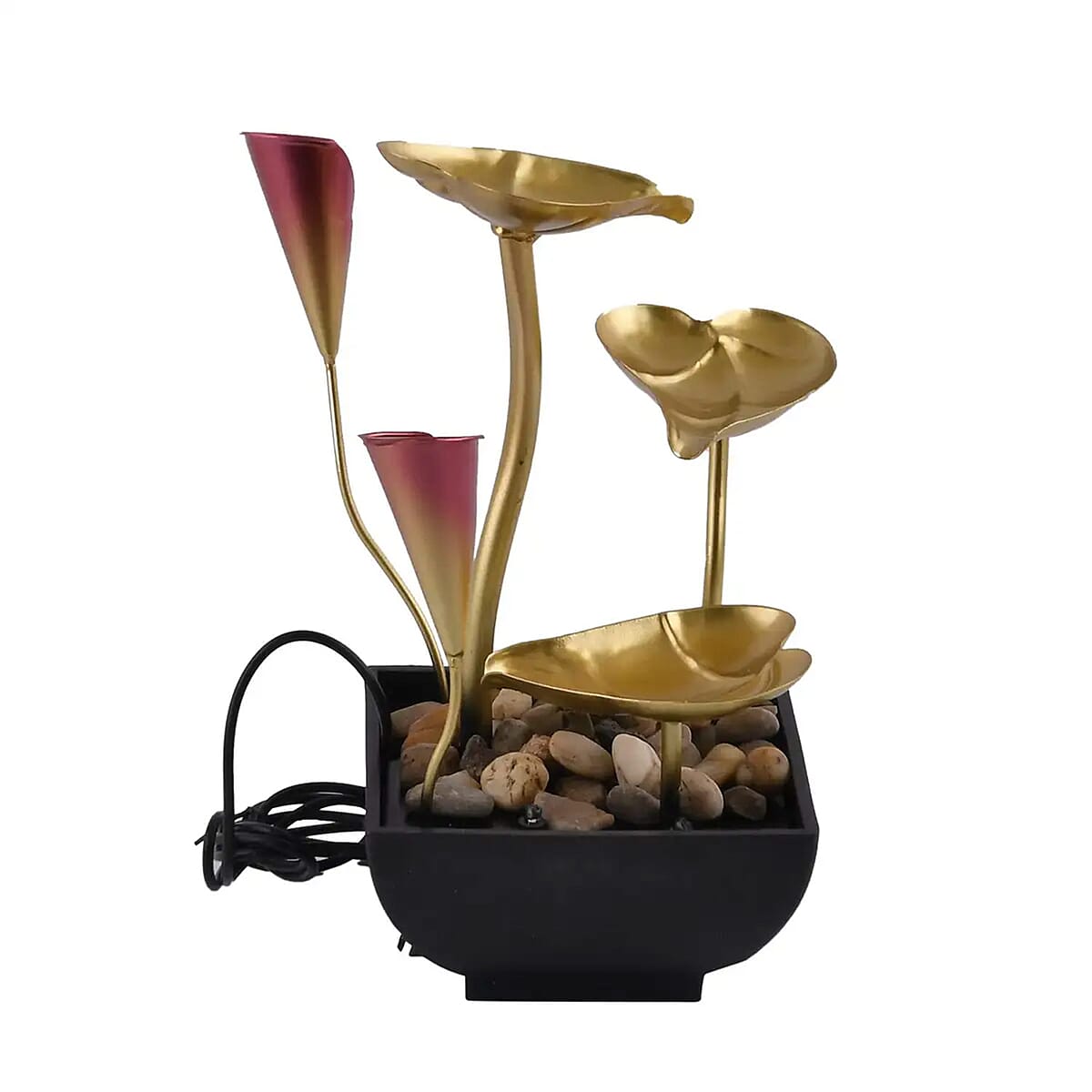 Flower and Leaves USB Water Fountain image number 4