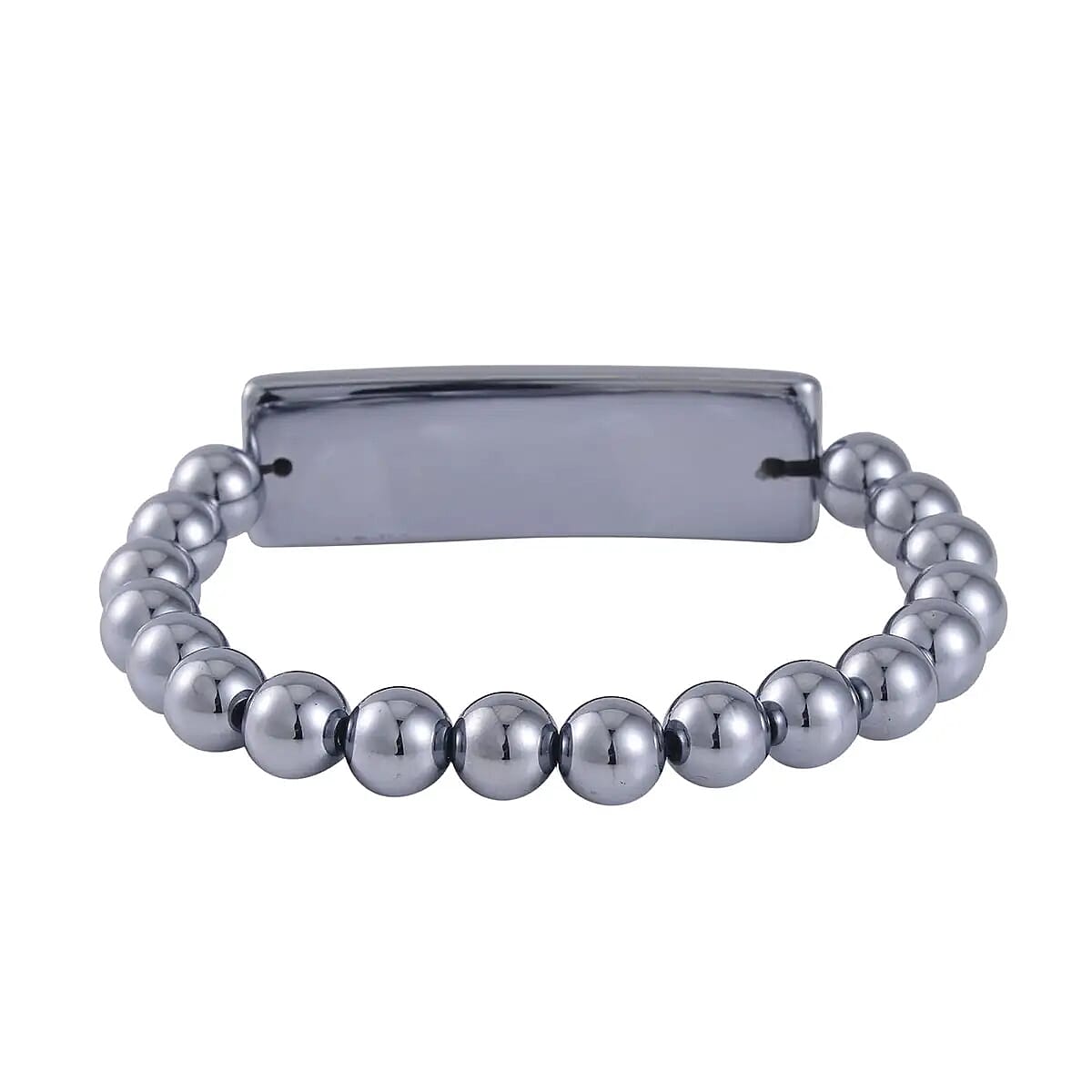 Terahertz 106.45 ctw Beaded Stretchable Bracelet image number 5