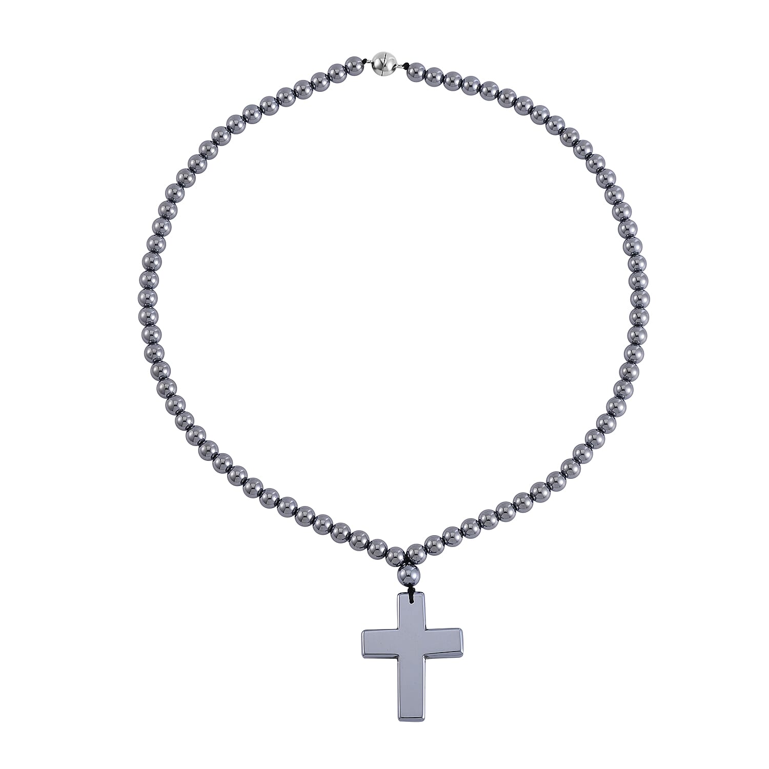 Buy Terahertz 166.00 ctw Pendant with Beaded Necklace, Cross