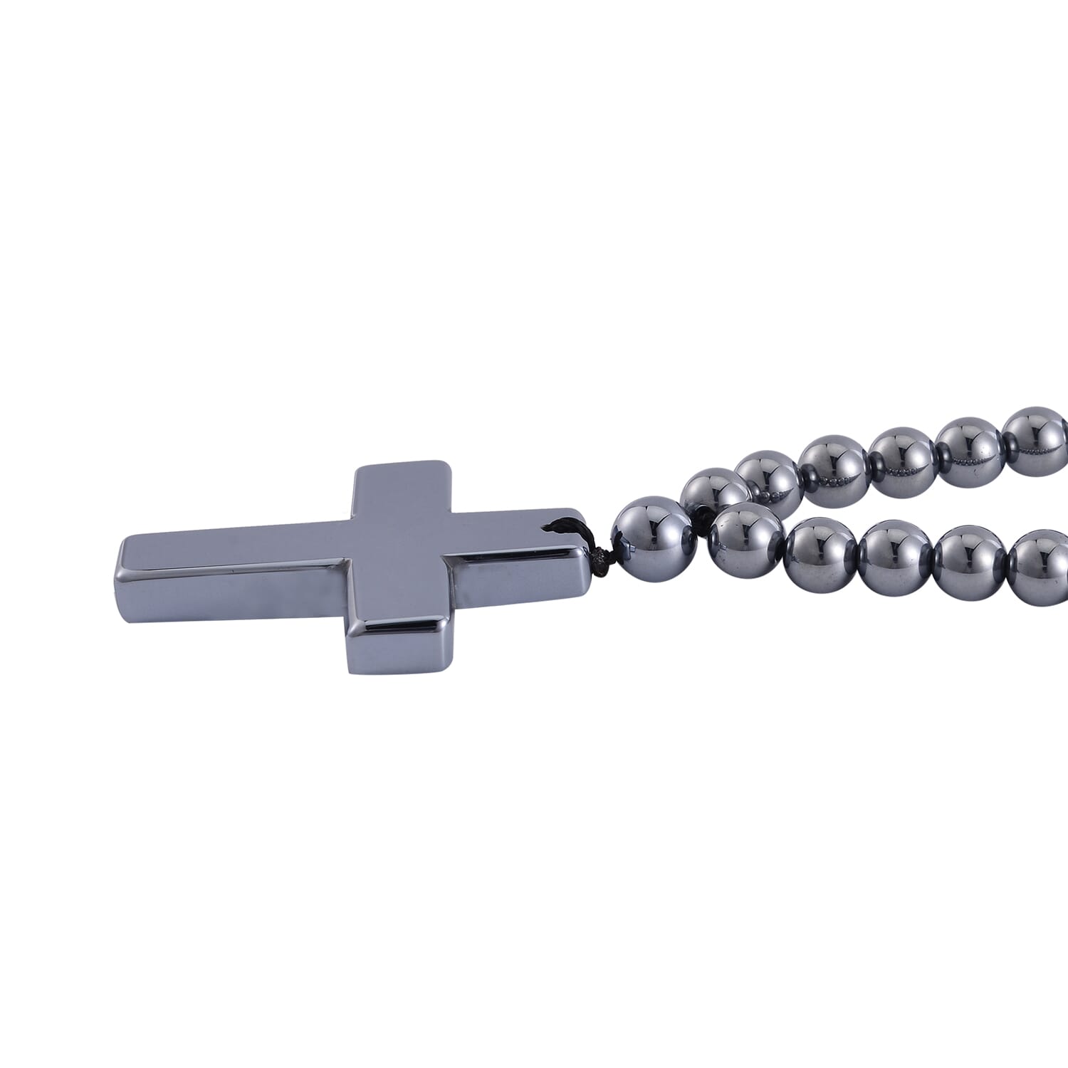 Buy Terahertz 166.00 ctw Pendant with Beaded Necklace, Cross