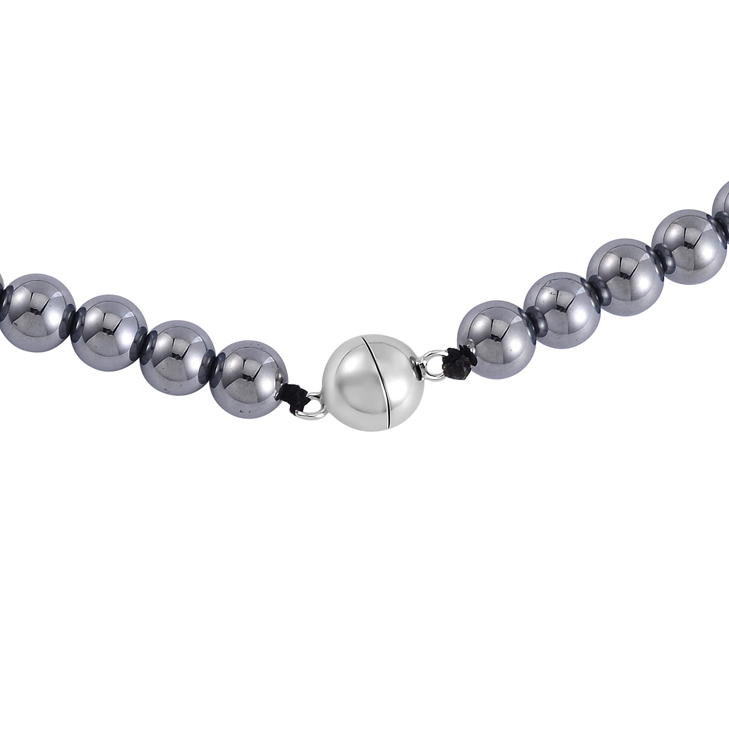 Terahertz 208.60 ctw Pendant with Beaded Necklace, Bar Pendant with Beads Necklace, 20 Inch Necklace, Rhodium Over Sterling Silver Necklace