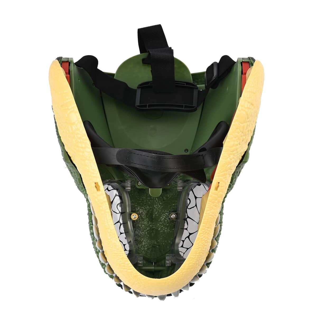Gray Sound and Eye Lights Electric Dinosaur Mask image number 3
