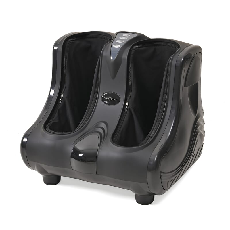Black Foot, Calf and leg Massager with Manual Control