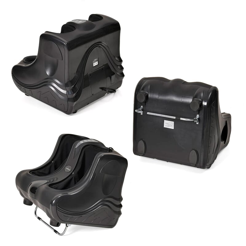 Black Foot, Calf and leg Massager with Manual Control