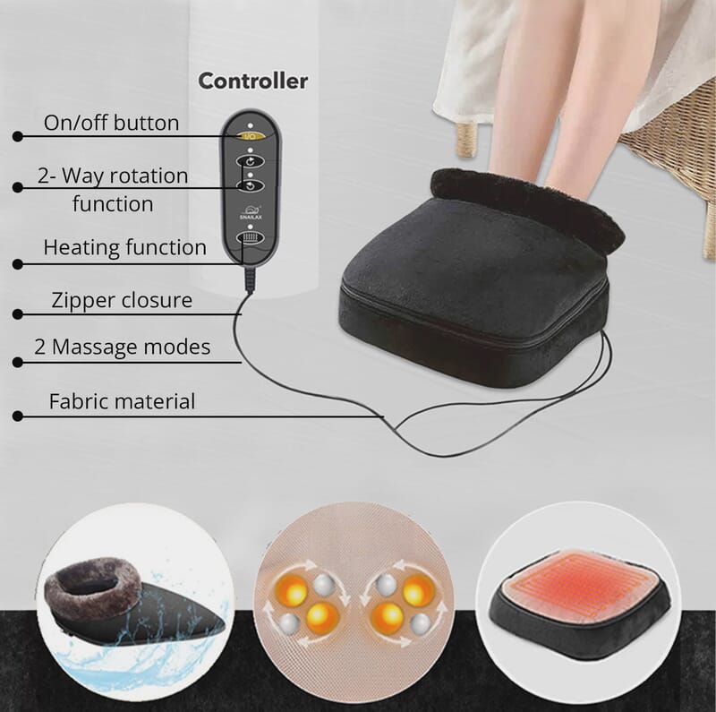 3 in 1 Shiatsu Foot Massager Spa