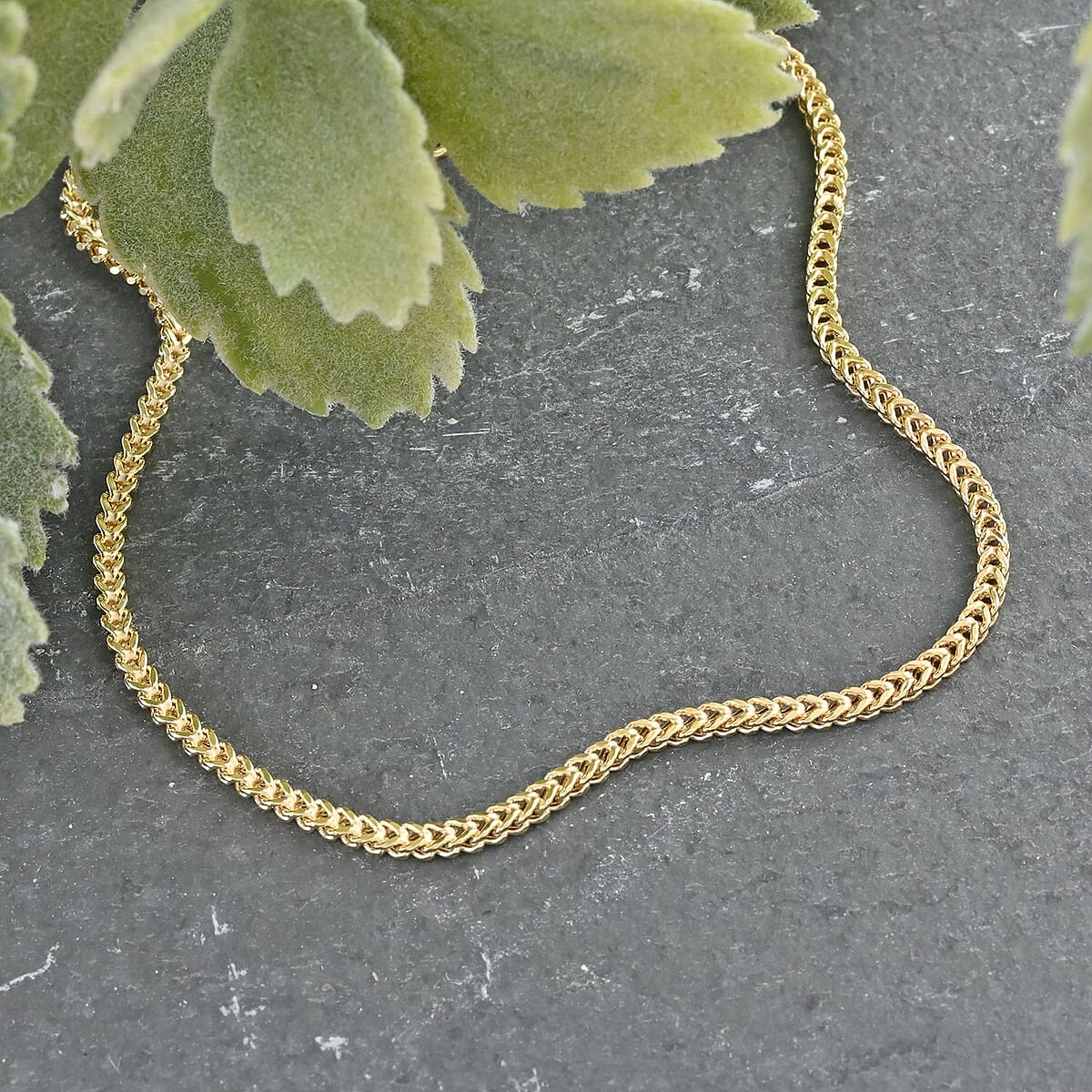 10K Yellow Gold 1.8mm Fancy Palma Bracelet (7.00 In) 1.25 Grams image number 1