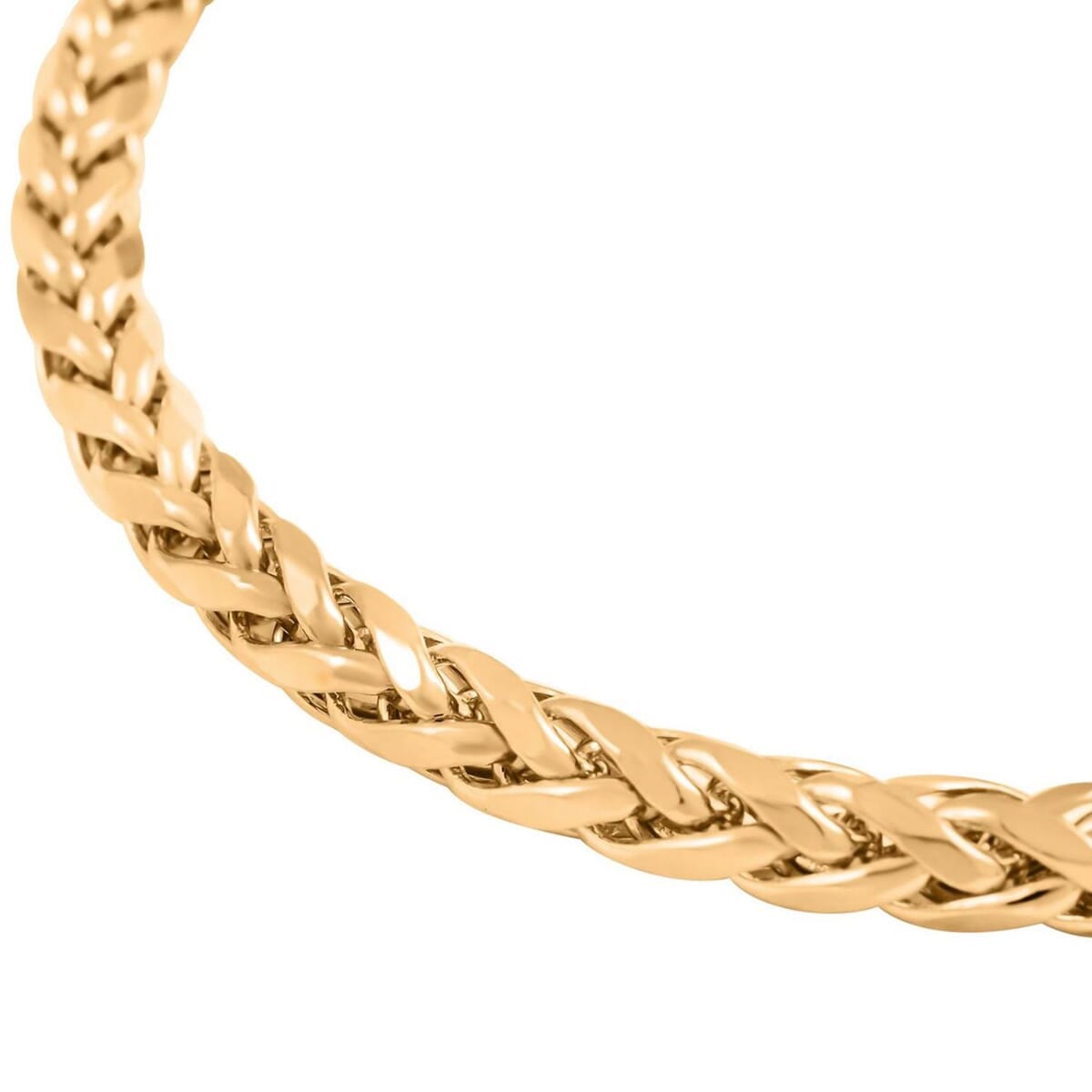 14K Yellow Gold 4mm Palma Bracelet (7.00 In) 5.10 Grams image number 2
