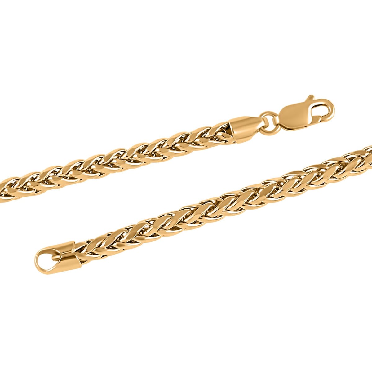 14K Yellow Gold 4mm Palma Necklace 18 Inches 12 Grams image number 2