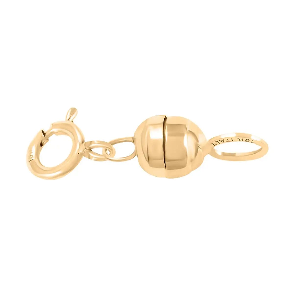 Chiusura Magnetica Italian 10K Yellow Gold Magnetic Clasp image number 0
