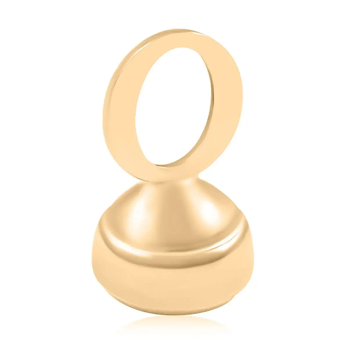 Chiusura Magnetica Italian 10K Yellow Gold Magnetic Clasp image number 4