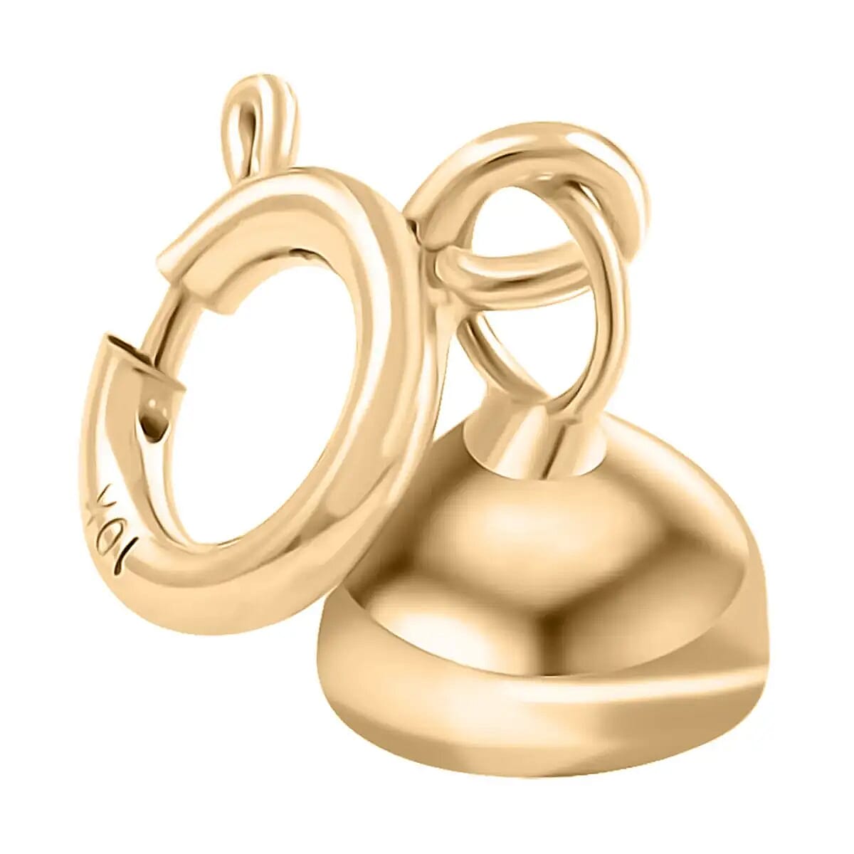 Chiusura Magnetica Italian 10K Yellow Gold Magnetic Clasp image number 5