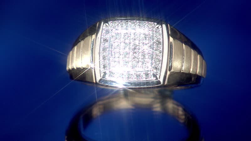 NY Closeout 10K Yellow Gold I-J, I2-I3 Diamond Men's Ring 5 Grams 0.25 ctw