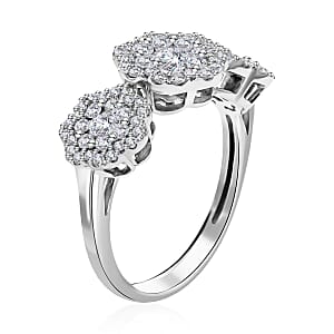NY Closeout I-J I2-I3 Diamond 1.00 ctw Ring in 10K White Gold (Size 7.0)