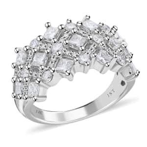 JCK Closeout Chantilly 14K White Gold Diamond (SI2) Ring (Size 7.0) 2.00 ctw