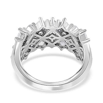 JCK Closeout Chantilly 14K White Gold Diamond (SI2) Ring (Size 7.0) 2.00 ctw