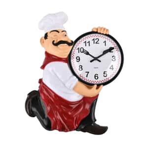 Chef Wall Clock (1xAA Battery Not Included)
