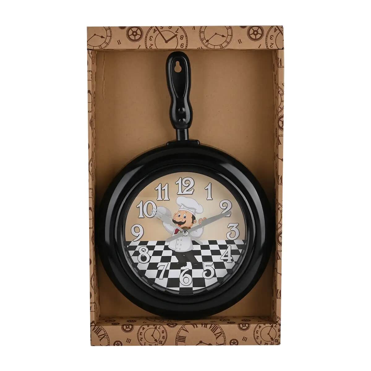 Frying Pan Wall Clock (1xAA Battery Not Included) image number 6