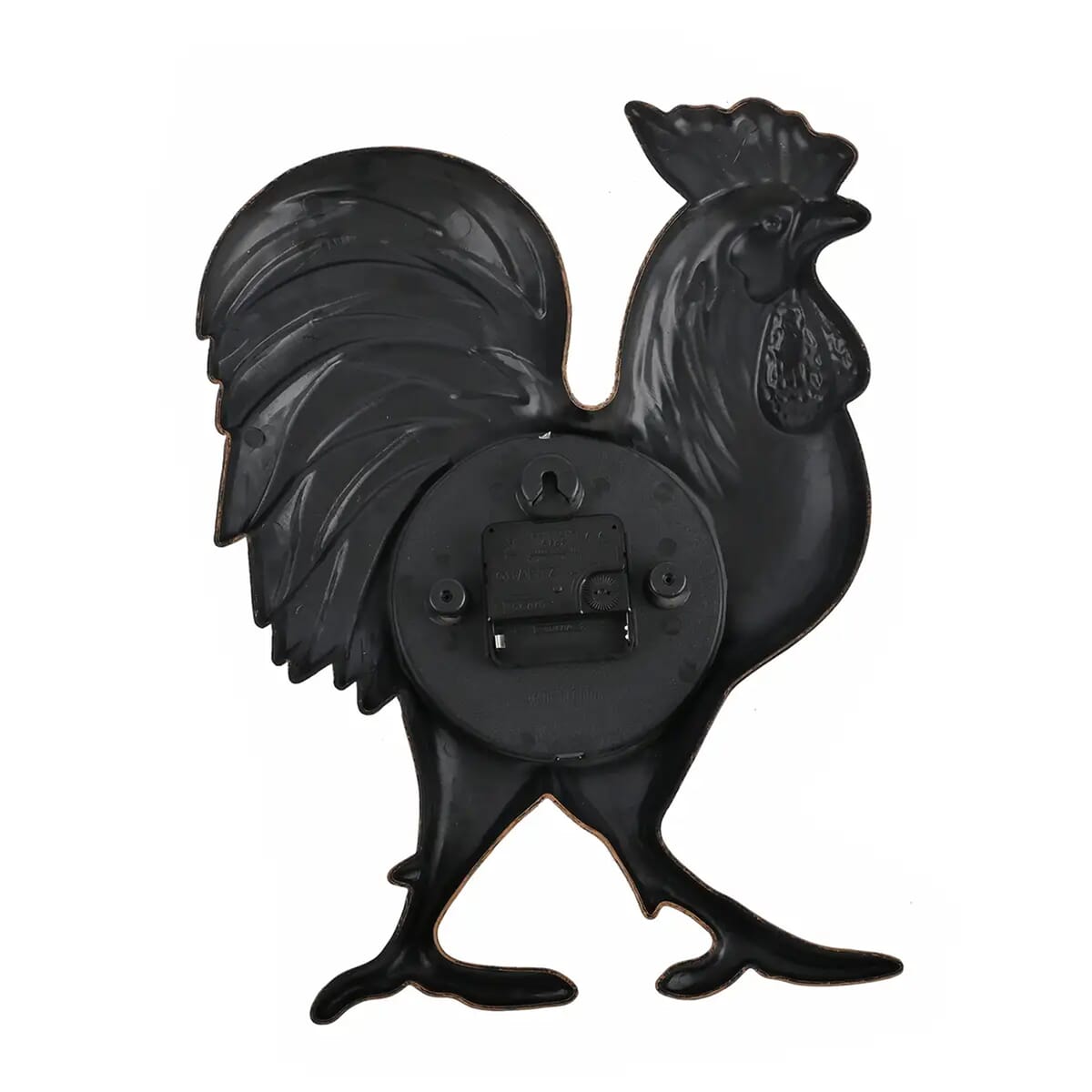 Brown Rooster Shaped Wall Clock (1xAA Battery Not Included) image number 5