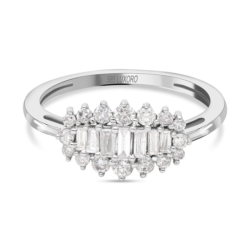 Diamond I1 0.50 ctw Ring in 14K White Gold (Size 11.5)