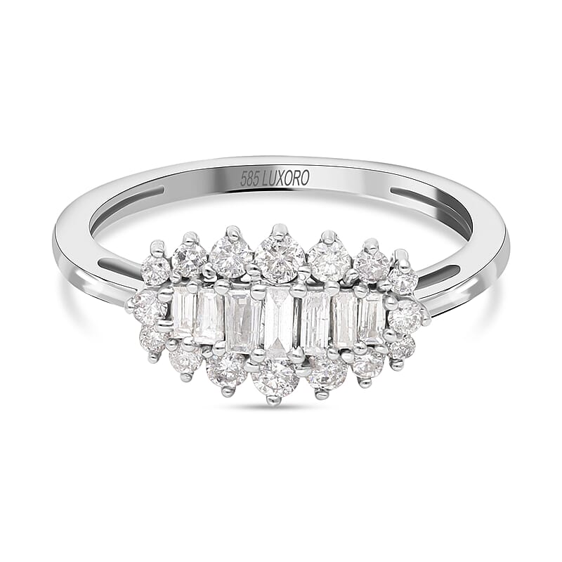 Diamond I1 0.50 ctw Ring in 14K White Gold (Size 11.5)