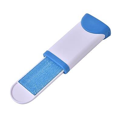 Set of 2 Blue Double Sided Cleaning Brush (3.54x1.57x12.6) & (2.16x0.98x5.51)
